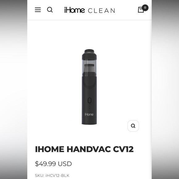 iHome Cordless Hand Vacuum and Air Blower NEW - Picture 3 of 6